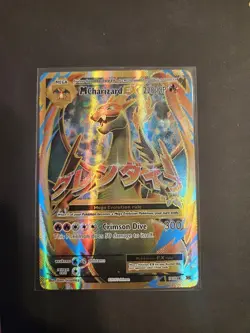 Pokemon TCG Mega-Charizard-EX XY Evolutions Holo Full Art Card 101/108 - Image 1