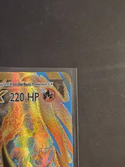 Pokemon TCG Mega-Charizard-EX XY Evolutions Holo Full Art Card 101/108 - Image 4