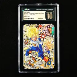 CGC PRISTINE 10 2025 Dragon Ball JPN. CCG Card EX4-003 Son Goku - Image 1