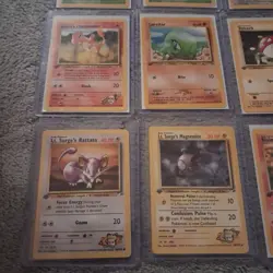 Pokemon 1st Edition 12 card lot - Image 1