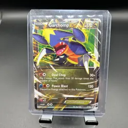 Garchomp EX XY09 XY Black Star Promo Holo Pokemon Card LP - Image 1