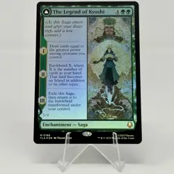 The Legend of Kyoshi Avatar Kyoshi Foil MTG Avatar - NM Pack Fresh - Image 1