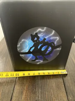 Ultra Pro D-Ring Trading Card Binder With Mewtwo Pokemon NO Pages - Image 3