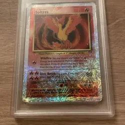 PSA 1 Moltres Reverse Holo - legendary collection - Pokemon card - Image 3