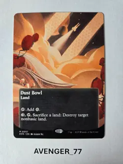 Magic MTG #0057 Dust Bowl Borderless Edge of Eternities Stellar Sights EOS - Image 1