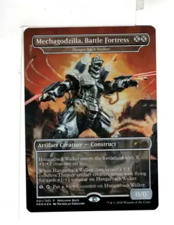 MTG SkeenAB Hangarback Walker BORDERLESS FOIL PROMO from Magic Origins. NM. - Image 1
