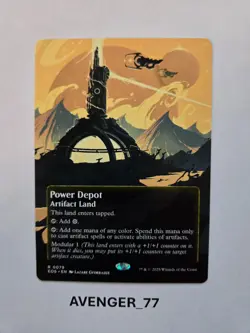 Magic the Gathering MTG #0079 Power Depot Borderless Edge of Eternities EOS - Image 1