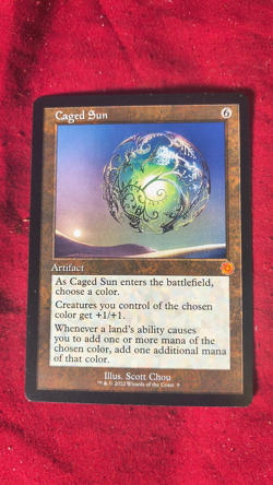 MTG Caged Sun - The Brothers' War: Retro Frame Artifacts (BRR) - Image 1