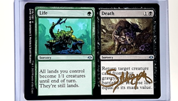 2023 MTG Magic the Gathering AP Artist Proof DMR Auto Autograph Life Death /50 - Image 1