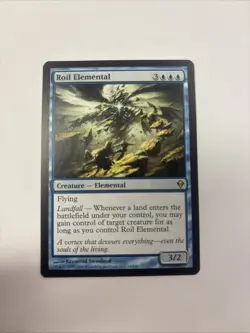 Roil Elemental LP Zendikar English Regular 62 / 249 Landfall Creature Control - Image 1