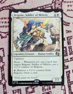 MTG Brigone, Soldier of Meletis Anime Showcase Foundations Jumpstart NM - Image 1
