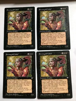 Stromgald Cabal X4 Ice Age LP Condition See Pics Front/Back - Image 1