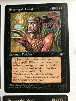 Stromgald Cabal X4 Ice Age LP Condition See Pics Front/Back - Image 3