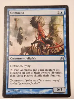 Gomazoa - Commander: 2011 - Magic the Gathering MTG Nice! - Image 1