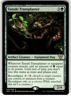 Tanuki Transplanter Commander: Kamigawa: Neon Dynasty Regular MTG - Image 1