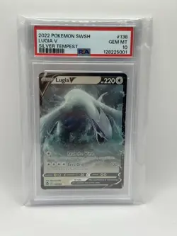 Lugia V 138/195 Silver Tempest Pokemon 2022 GEM MINT PSA 10 - Image 1