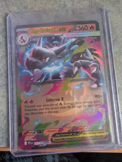 Mega Charizard X EX 013/094 Double Rare - Pokemon TCG - Phantasmal Flames - NM - Image 1