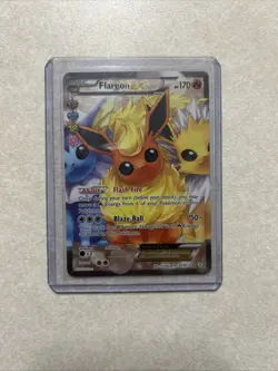Flareon EX RC28/RC32 - Generations Radiant Full Art Holo Rare Pokemon Card - LP - Image 1