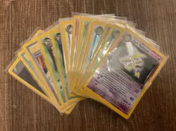 Pokemon Unlimited Team Rocket Set WotC 2000 - Holo and Non-Holo Rares - Image 1