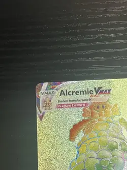 Pokemon TCG Alcremie VMAX (Secret) 073/072 Shining Fates Holo Nintendo 2021 NM - Image 3