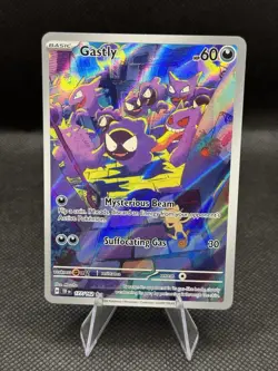 Gastly 177/162 TEF Temporal Forces Illustration Rare Pokemon TCG - NM - Image 1