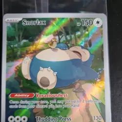Pokemon TCG Snorlax SVP 051 Sealed 151 Black Star Promo NM - Image 3