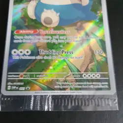 Pokemon TCG Snorlax SVP 051 Sealed 151 Black Star Promo NM - Image 4