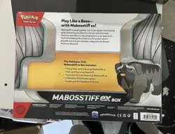 Pokemon Mabosstiff EX Box TCG W/ 4 Boosters New Factory Sealed - Image 3