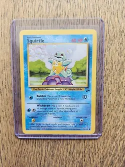 Pokemon TCG Squirtle Base Set 2 93/130 Regular Unlimited Common - Image 1