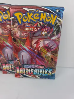 6x Battle Styles Booster Pack Pokemon Sword Shield SWSH New Sealed English 820650808180 - Image 3