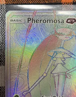 2018 Sun & Moon - Ultra Prism Pheromosa-GX Basic/Secret Rare Rainbow #158 - Image 5