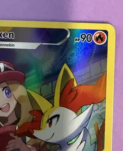 Pokemon Braixen Full Art TG01/TG30 Silver Tempest Trainer Gallery Holo - Image 4