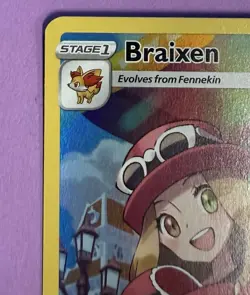 Pokemon Braixen Full Art TG01/TG30 Silver Tempest Trainer Gallery Holo - Image 5