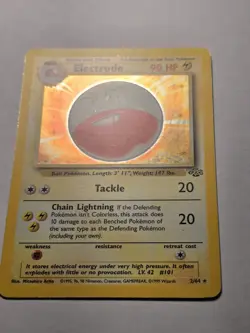 Electrode Holographic Jungle Moderately Played 2/64 Pokemon Tcg - Image 1