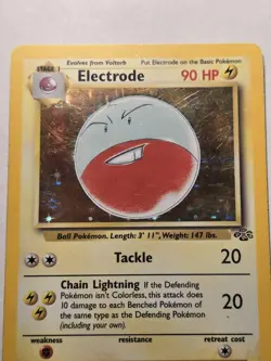 Electrode Holographic Jungle Moderately Played 2/64 Pokemon Tcg - Image 2
