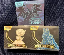 Pokemon Mega Evolutions ETB Lot - of 3. Factory Sealed! Ready to Ship - Image 1
