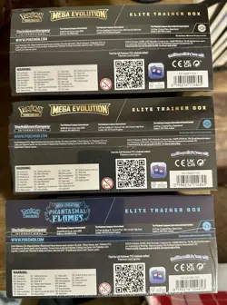 Pokemon Mega Evolutions ETB Lot - of 3. Factory Sealed! Ready to Ship - Image 3