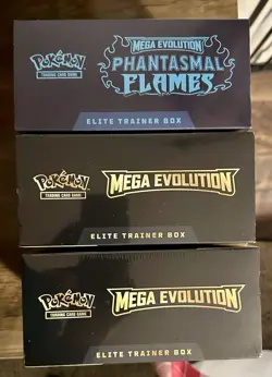 Pokemon Mega Evolutions ETB Lot - of 3. Factory Sealed! Ready to Ship - Image 4