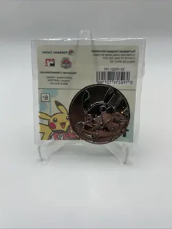 2025 Pokemon World Championships Exclusive Pokemon Center Pikachu Metal Coin NEW - Image 1