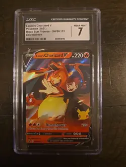 Lance's Charizard V SWSH133 SWSH: Sword & Shield Promo Cards Holo for sale online - Image 1