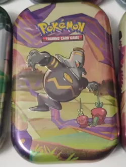 Pokemon 6 Sealed Sinnoh Stars/Prismatic Evolutions/Shrouded Fable Mini Tins - Image 3