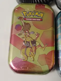 Pokemon 10 Sealed H24 Kanto Friends/151/Black Bolt Mini Tins - Image 5