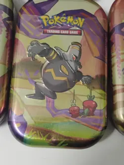 Pokemon Sealed 6 Shrouded Fable Mini Tins - Image 3