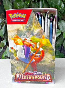 Pokemon Paldea Evolved Half Booster Box - 18 Booster Packs - un-sealed - Image 3