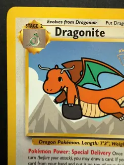 Dragonite (#149) 1999 Pokemon Black Star Movie Promo Stamped #5 - Near Mint - Image 2