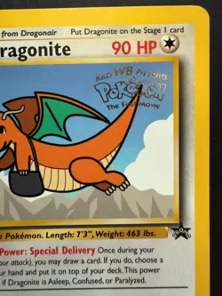 Dragonite (#149) 1999 Pokemon Black Star Movie Promo Stamped #5 - Near Mint - Image 3