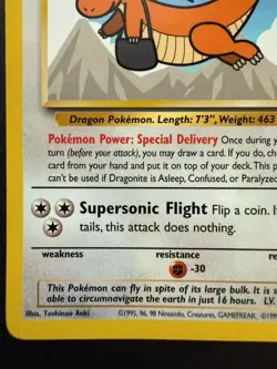 Dragonite (#149) 1999 Pokemon Black Star Movie Promo Stamped #5 - Near Mint - Image 5