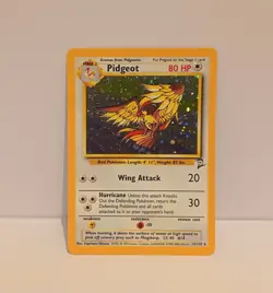 Pidgeot - 14/130 Base Set 2 Holo Rare - NM - Pokemon TCG WOTC Vintage Card 1999 - Image 2