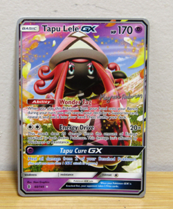 Pokemon Card - Tapu Lele GX - 60/145 - 2018 World Championship Promo - Image 1