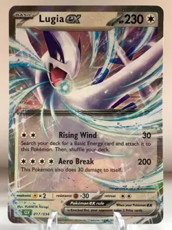 Pokemon Lugia ex 017/034 Trading Card Game Classic Classic Collection - Image 2
